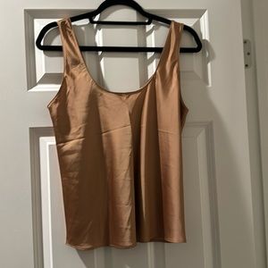 Abercrombie metallic tank top